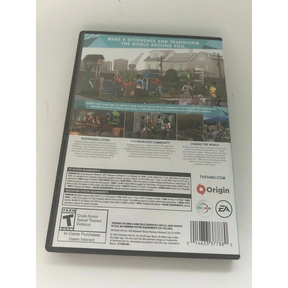 Sims 4 Eco Lifestyle Expansion new